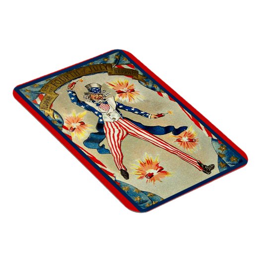 Vierde herdenking juli - oom Sam, Magneet (Rechterzijde)