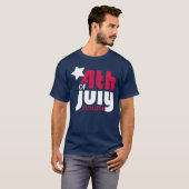 Vierde herdenking T-Shirt van juli (Voorkant volledig)
