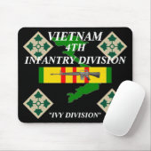 Vierde infanterie Vietnam Mousepad 2/b Muismat (Met muis)