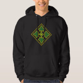 Vierde Infanteriedivisie Badge Hoodie (Voorkant)