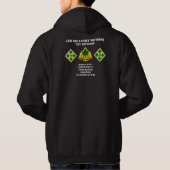 Vierde Infanteriedivisie Hoodie (Achterkant)