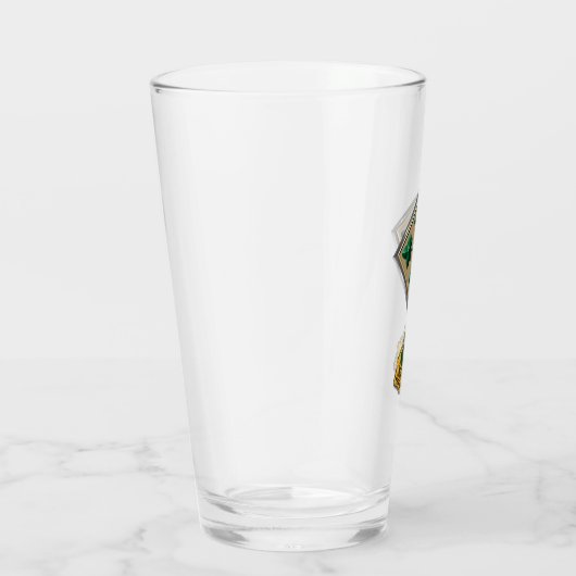 Vierde Insignia voor de Afdeling Patch Glas (Rechts)