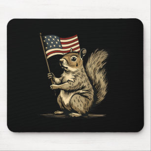 Vierde Juli 4e Juli Patriottische Amerikaanse Vlag Muismat