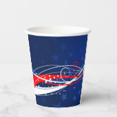 Vierde juli Abstract Papieren Bekers (Voorkant)