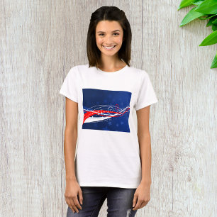 Vierde juli Abstract T-shirt