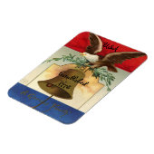  vierde juli adelaar magneet (Linkerzijde)