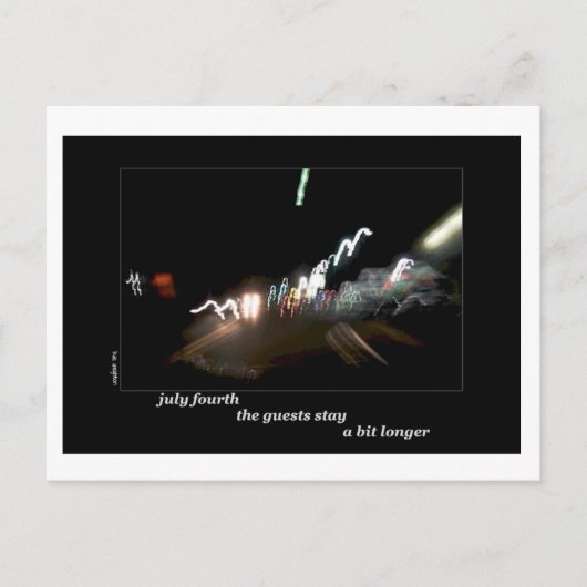 Vierde juli briefkaart (Voorkant)