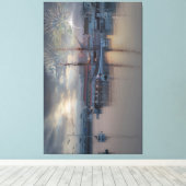 Vierde juli canvas afdruk (Insitu (Houten vloer))