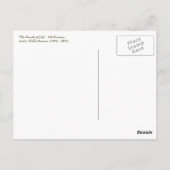 "Vierde juli" door Childe Hassam Briefkaart (Achterkant)