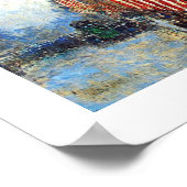 "Vierde juli" door Childe Hassam Fine Art Poster (Hoek)