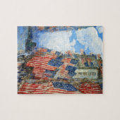 Vierde juli door Childe Hassam Legpuzzel (Horizontaal)