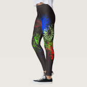 Vierde juli Fireworks Leggings (Links)