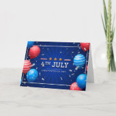 Vierde Juli kaart (Voorkant)
