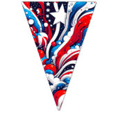 Vierde juli | Onafhankelijkheidsdag Patriottisch Vlaggetjes (Tweede vlag)