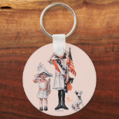 Vierde juli sleutelhanger (Voorkant)