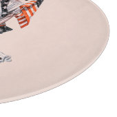 Vierde juli snijplank (Hoek)