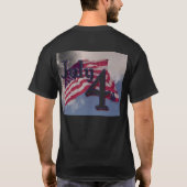 Vierde juli t-shirt (Achterkant)
