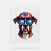 Vierde kamer van juli acryl bord (Voorkant)