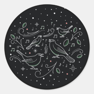 VIERDE KERSTDAG / KERST STICKERS