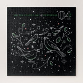 Vierde kerstdag Puzzle 20x20 Legpuzzel (Verticaal)