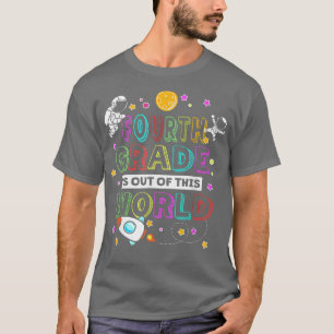 Vierde klas grappenmaker is uit deze wereldschoo t-shirt