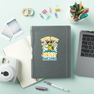 Vierde klas Turtle-y Geweldige eerste dag van de v Sticker