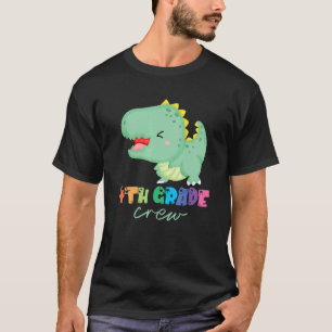 Vierde klas van het personeel van de klas de dinos t-shirt