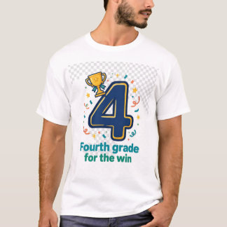 Vierde klas voor de winst t-shirt