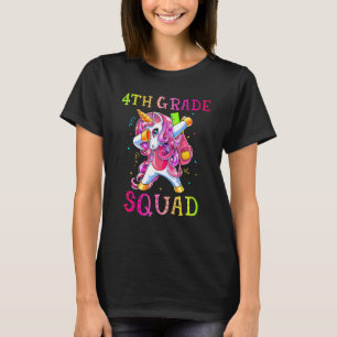 Vierde klas zeebaars Unicorn Girls Kinder terug na T-shirt