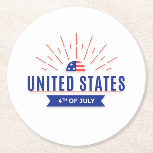 Vierde Onderzetter van de Viering van het Papier v (Voorkant)