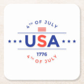 Vierde Onderzetter van de Viering van het Papier v (Voorkant)