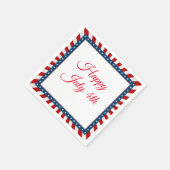 Vierde papieren servetten juli (Hoek)