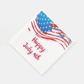 Vierde papieren servetten juli (Hoek)