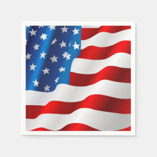 Vierde papieren servetten juli