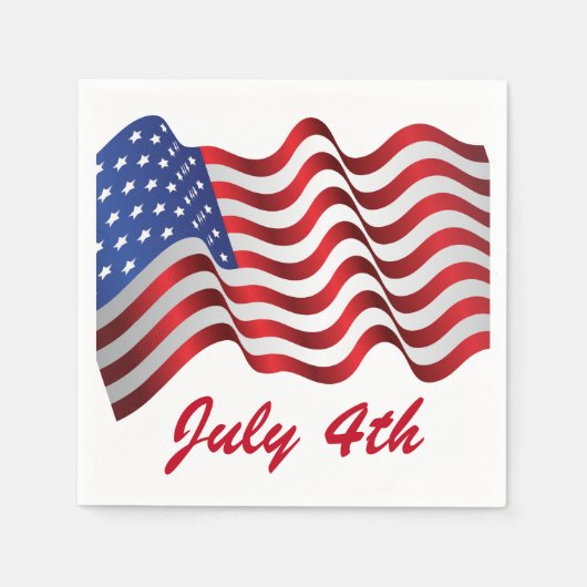 Vierde papieren servetten juli (Voorkant)