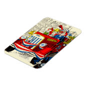 Vierde parade juli magneet (Linkerzijde)