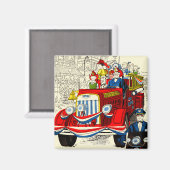 Vierde parade juli magneet (Voorkant / Achterkant)