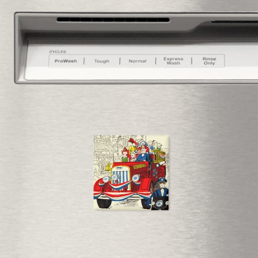 Vierde parade juli magneet (Insitu (Vaatwasser))