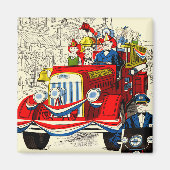 Vierde parade juli magneet (Voorkant)