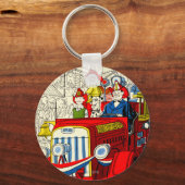 Vierde parade juli sleutelhanger (Voorkant)