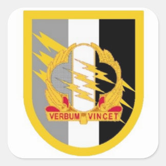 VIERDE PSYOPS-GROEPSTICKERS VAN FLASH/DUI VIERKANTE STICKER