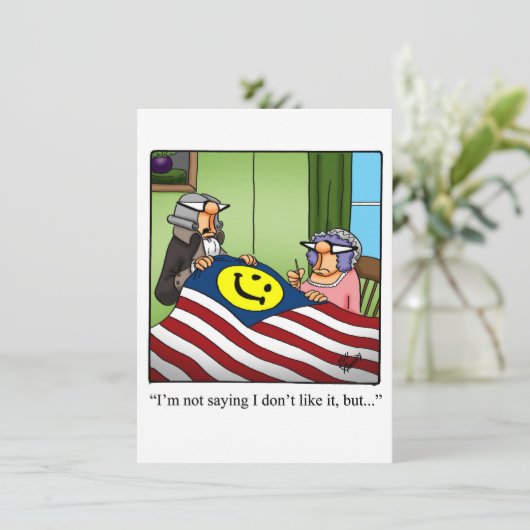 Vierde uitnodiging van de partij van de Humor van (Staand voorkant)