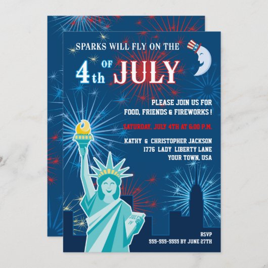 Vierde uitnodiging van juli (Voorkant / Achterkant)