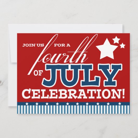 Vierde uitnodiging van juli (Voorkant)