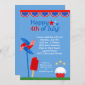 Vierde uitnodiging van juli (Voorkant / Achterkant)