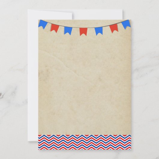 Vierde uitnodiging van juli BBQ (Achterkant)