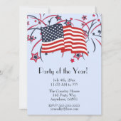 Vierde uitnodiging van juli Blauw (Voorkant)