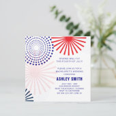 Vierde uitnodiging voor het weekeinde van juli (Staand voorkant)