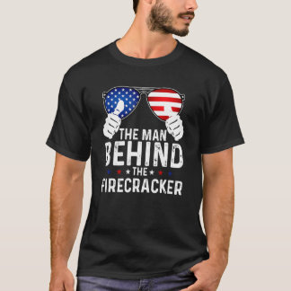 Vierde van de maand juli Zwangerschap Het Man acht T-shirt