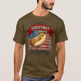 Vierde van juli 2021 Hot Dogs Funny T-shirt